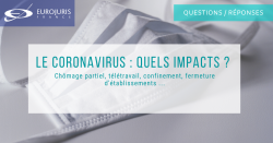 Impacts coronavirus droit du travail